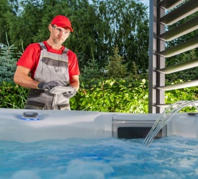 Weekly pool service